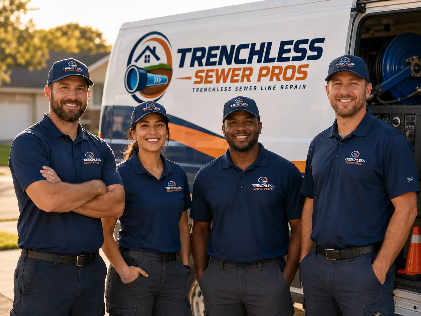 Trenchless Sewer Repair company in Helm, CA